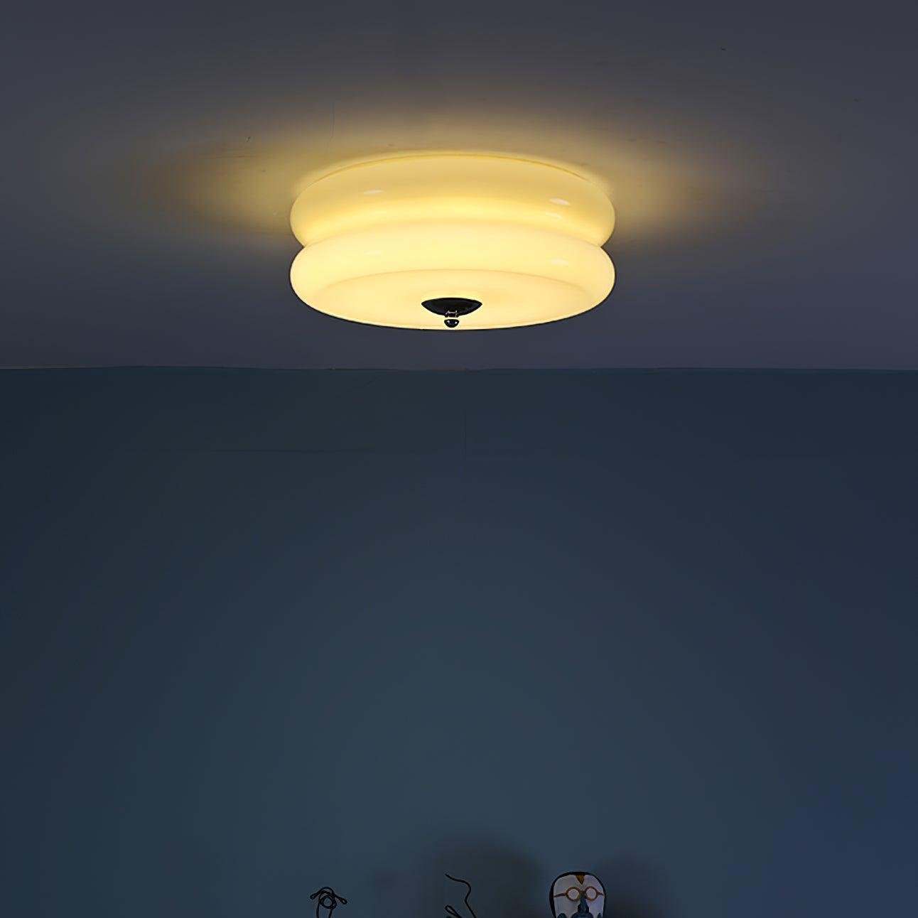 Art Deco Ceiling Light with Integrated LED