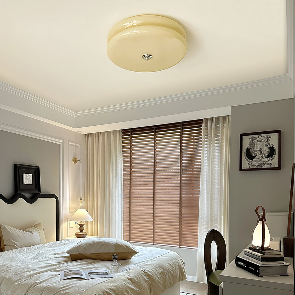 Art Deco Ceiling Light with Integrated LED