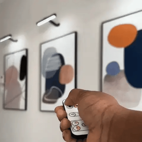 ArtGlow Lampada da Parete LED – Illuminazione Senza Fili per Arte e Decorazione