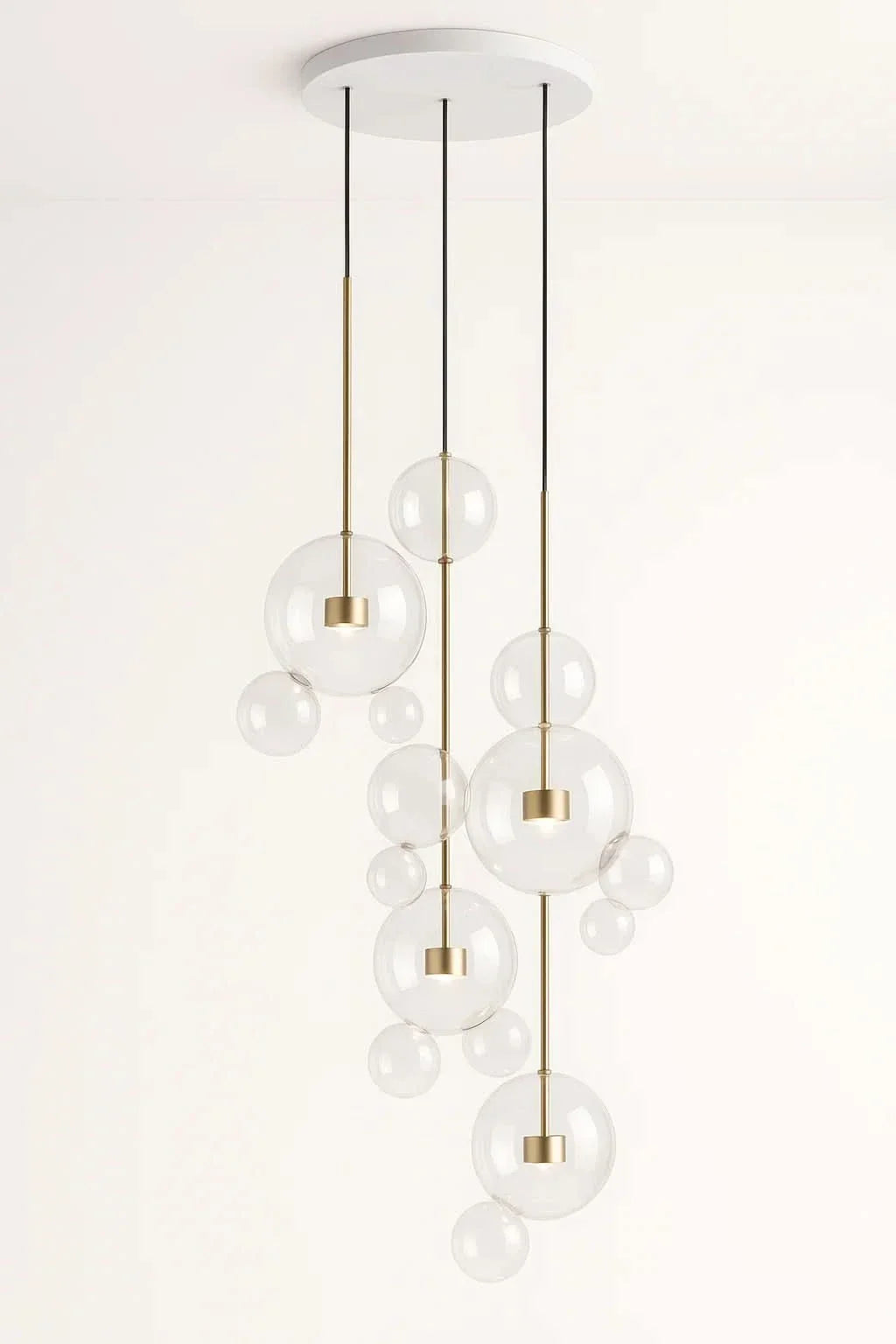 Lampada a sospensione LED Bubble Ball Moderna