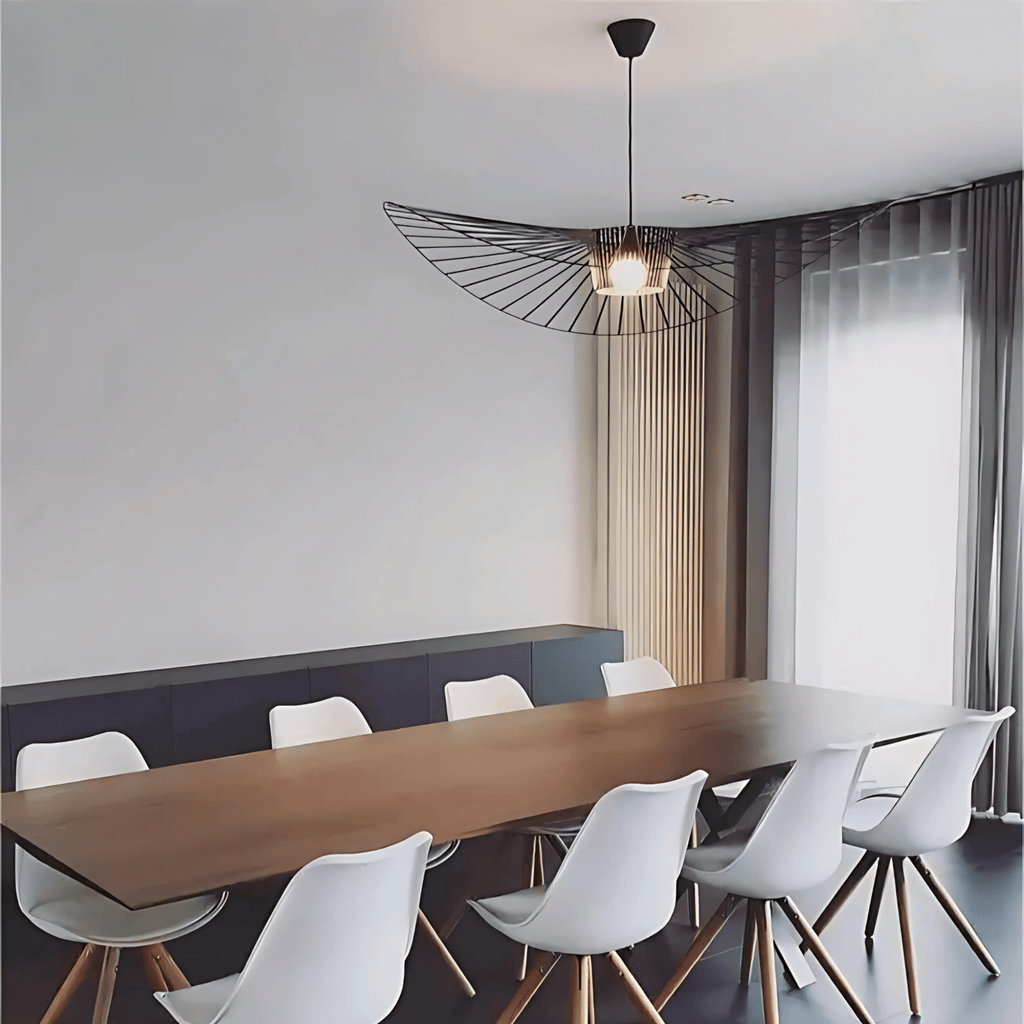 Eloura | Lampada a sospensione Scultorea a Forma di Onda con Luce Ambientale Morbida