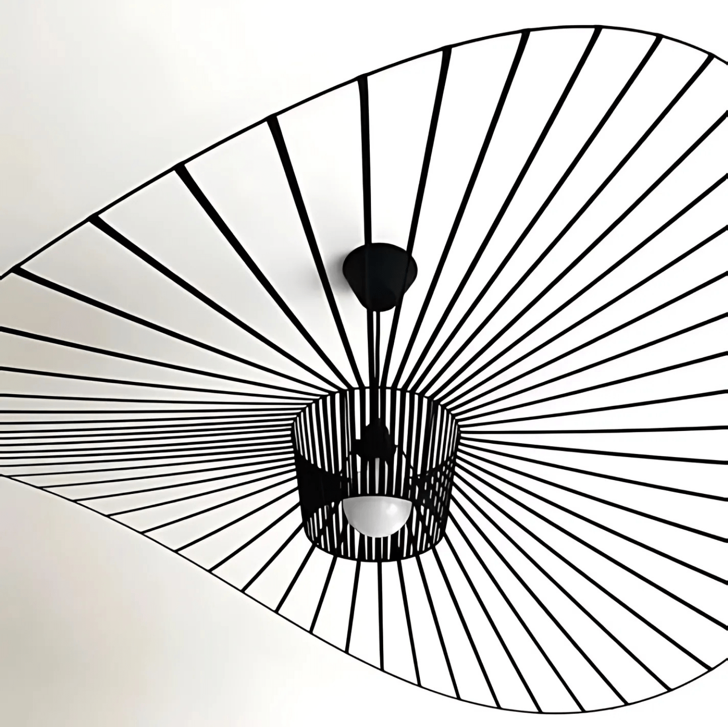 Eloura | Lampada a sospensione Scultorea a Forma di Onda con Luce Ambientale Morbida