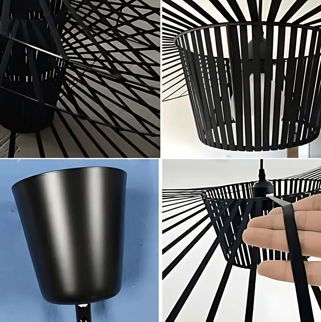 Eloura | Lampada a sospensione Scultorea a Forma di Onda con Luce Ambientale Morbida