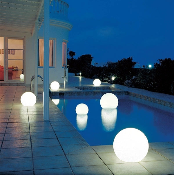 Luce da Giardino LED Rotonda Impermeabile con 16 Colori e Telecomando - Perfetta per Giardino, Portico e Feste