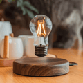 LumiGlide Lampadina LED Fluttuante | Luce a levitazione magnetica con controllo touch per spazi moderni