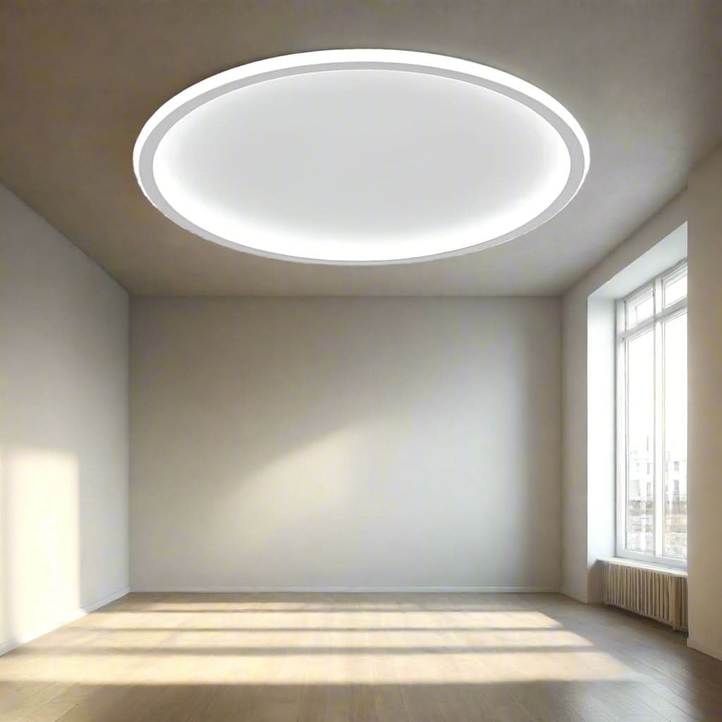 GLOWLITH – Lampada da soffitto LED scandinava per un'illuminazione moderna e senza abbagliamento