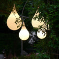 Lampada a sospensione da esterno con design a goccia d'acqua