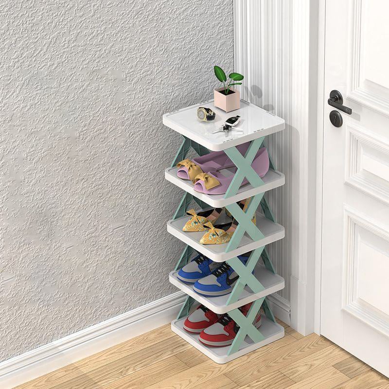 Sandsberg | Scaffale per Scarpe Verticale | Soluzione Salvaspazio a Più Livelli