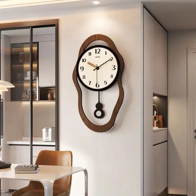Orologio da Parete in Legno Sienna