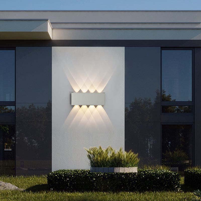 Luce da Parete LED in Alluminio Impermeabile per Esterni