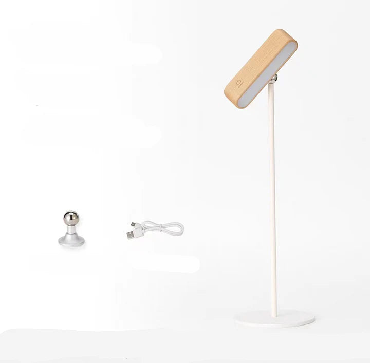 LuminoWood - Lampada magnetica rotante a 360° | 50% DI SCONTO