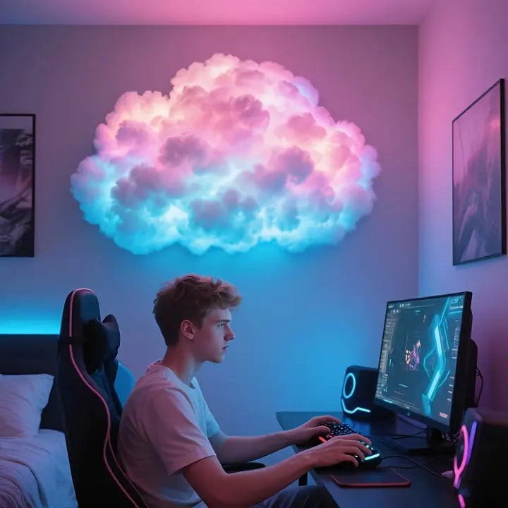 Luce Magica LED Cloud — Immergiti in una tranquillità magica e momenti incantevoli di benessere