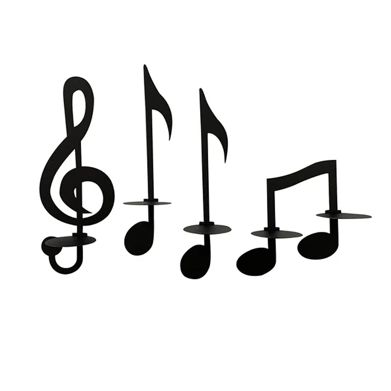 Lampada da parete musicale nera