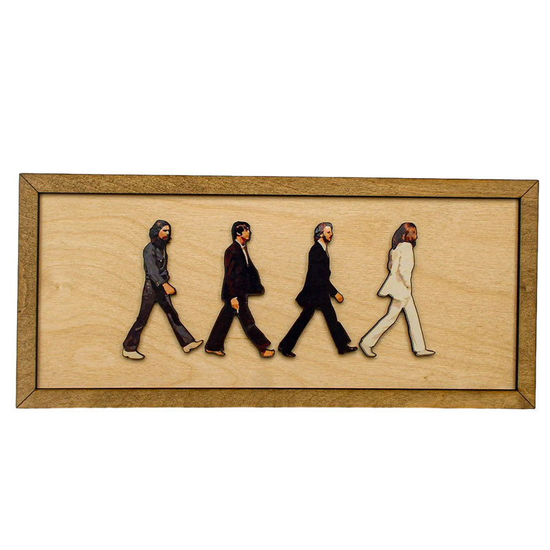 Ritratto incorniciato di Abbey Road dei Beatles