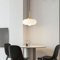 Lampadario Moderno in Rame e Vetro