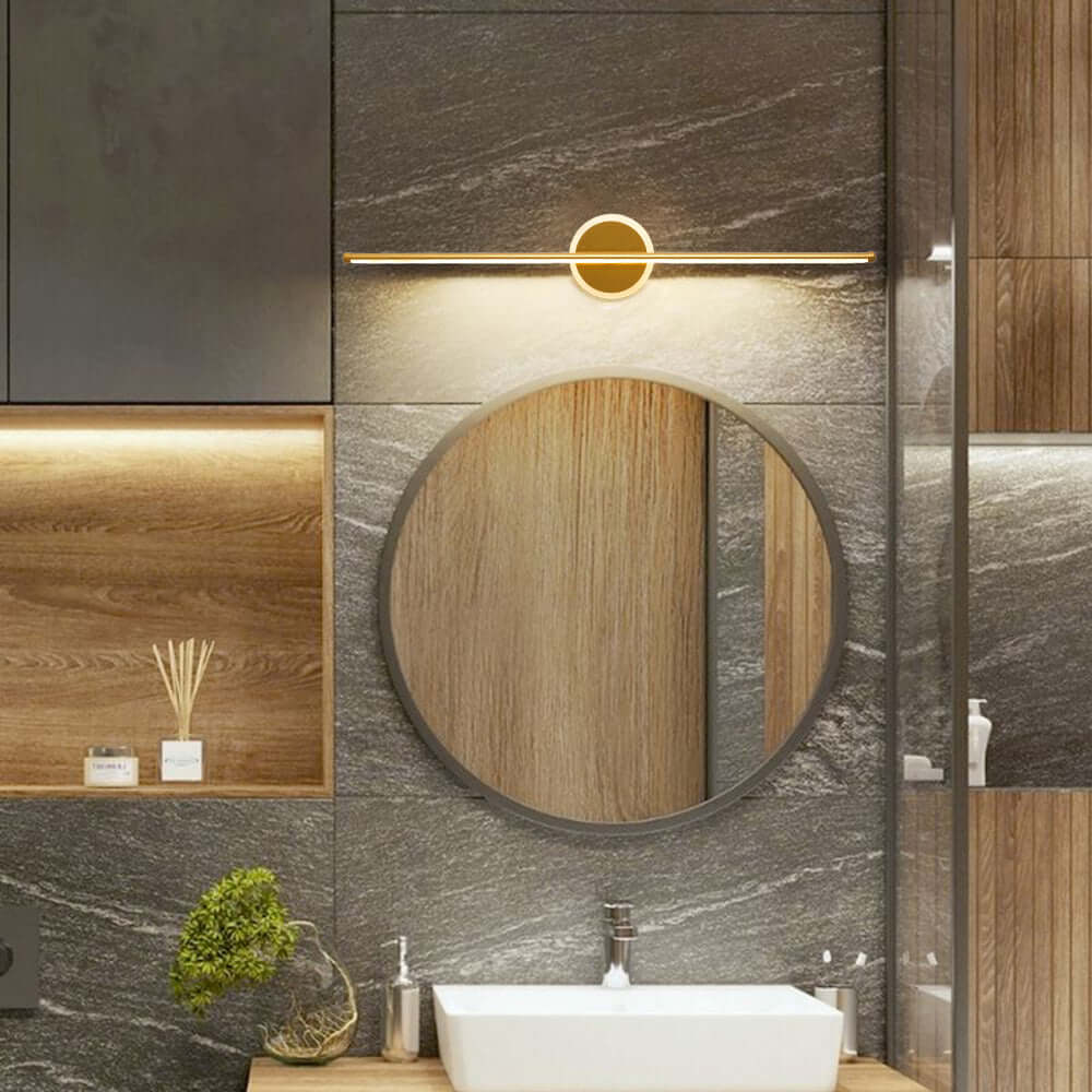 Moderna Lampada da Parete a LED, Design Rotondo/Quadrato
