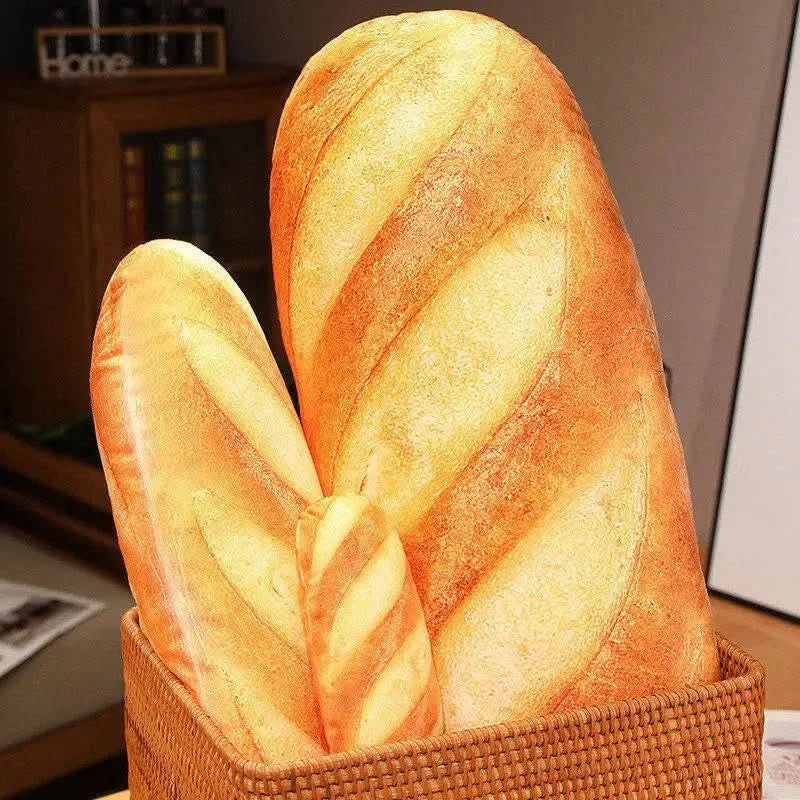 BAGUETTINA – Cuscino di Pane Francese Peluche per Comfort Accogliente