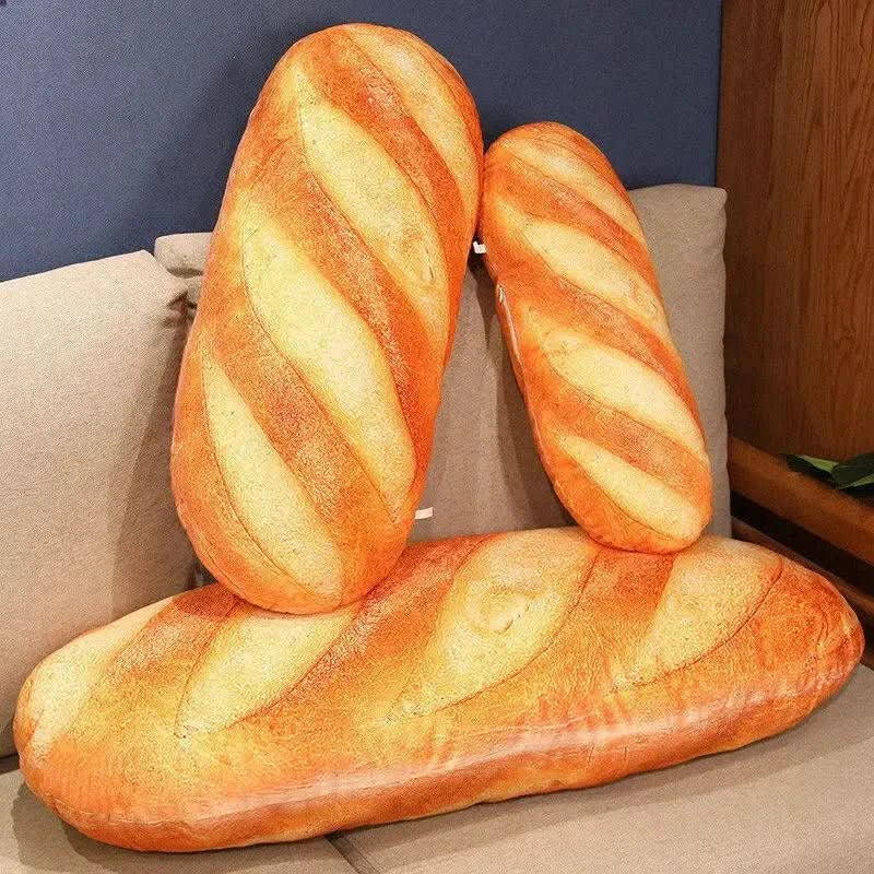 BAGUETTINA – Cuscino di Pane Francese Peluche per Comfort Accogliente