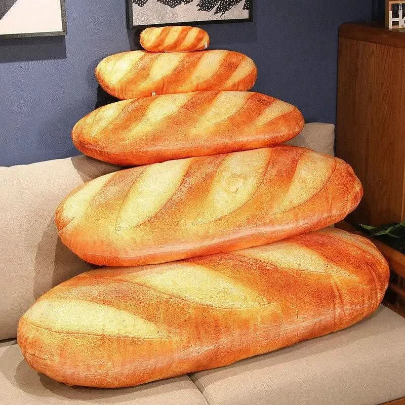 BAGUETTINA – Cuscino di Pane Francese Peluche per Comfort Accogliente