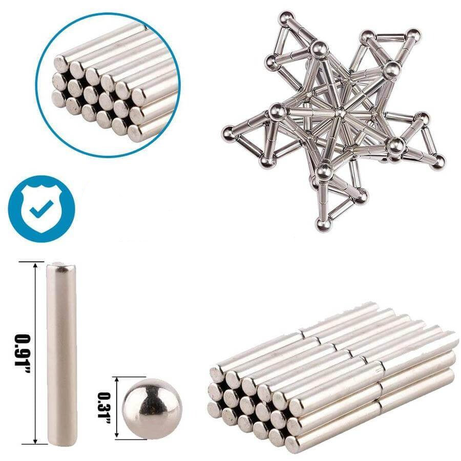 Bacchette Magnetiche - Gioco Creativo - Bambini