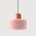 Lampada a sospensione in vetro colorato Bauhaus Design moderno