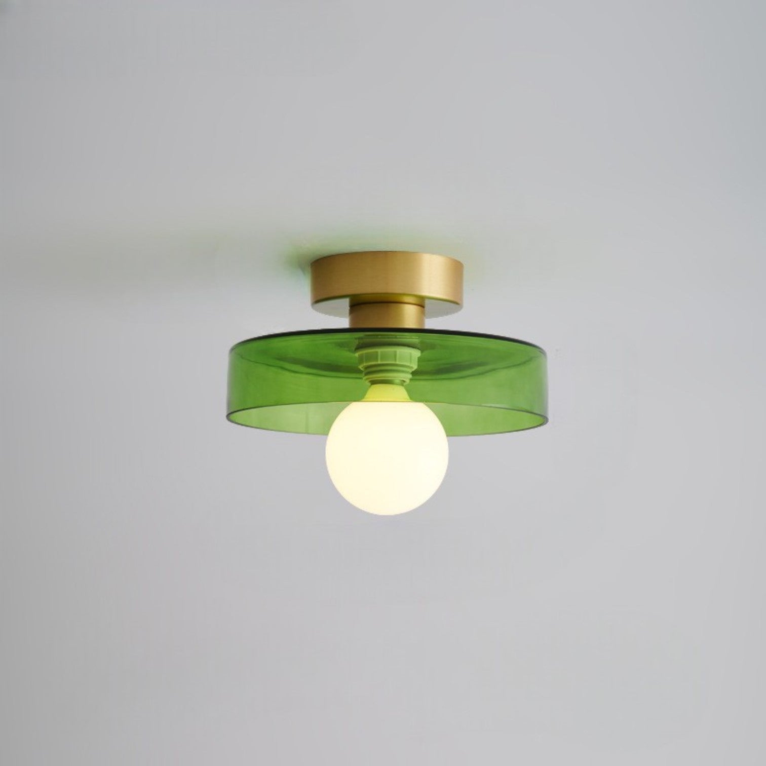 Lampada da soffitto Bauhaus in vetro design moderno