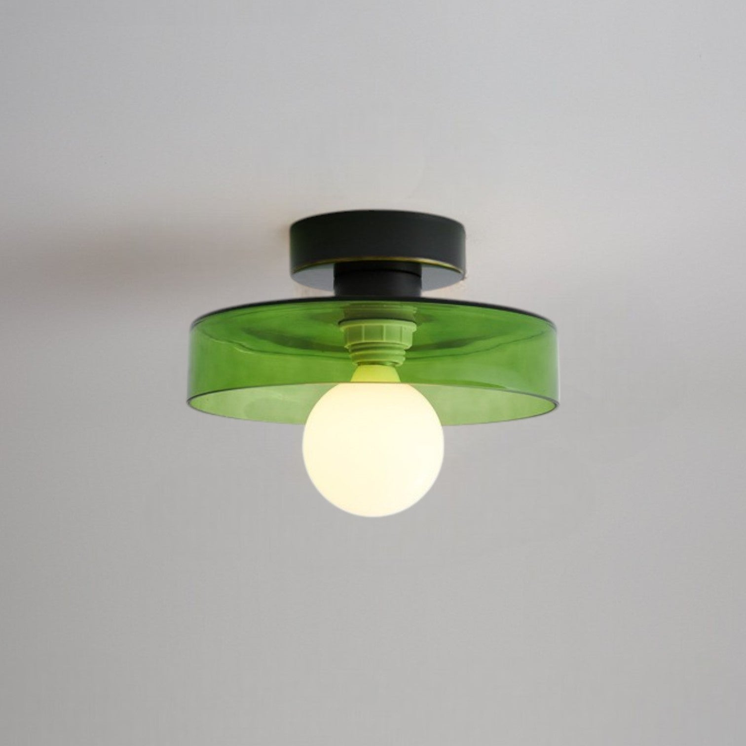 Lampada da soffitto Bauhaus in vetro design moderno