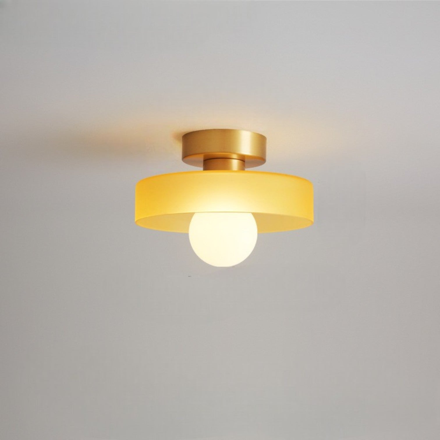 Lampada da soffitto Bauhaus in vetro design moderno