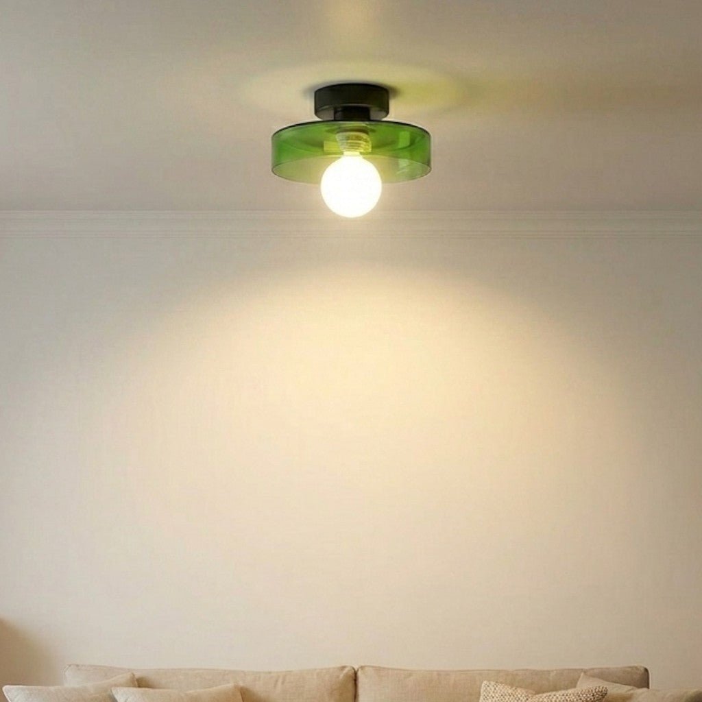 Lampada da soffitto Bauhaus in vetro design moderno