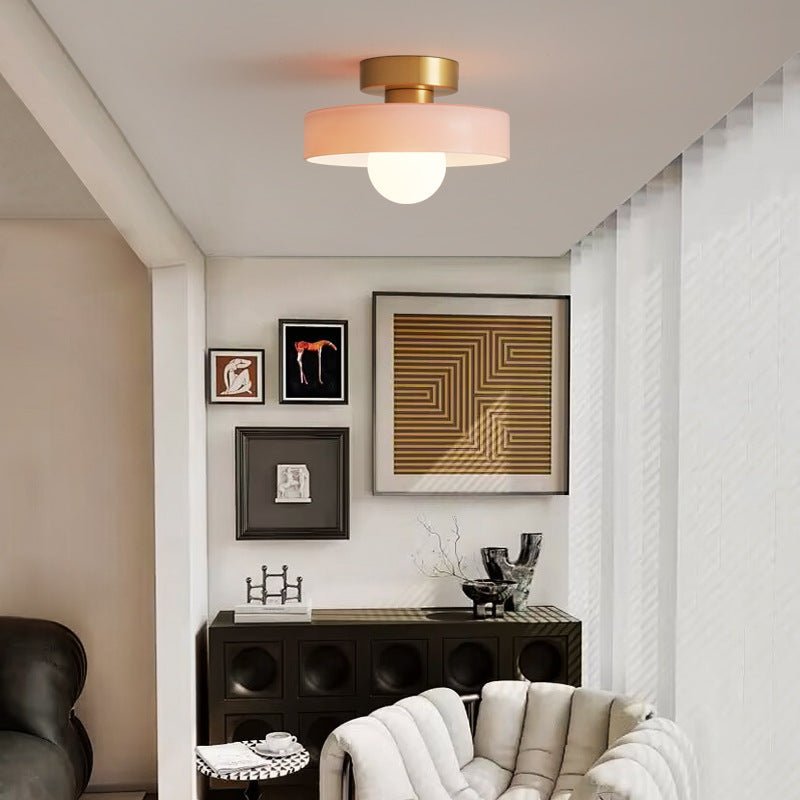 Lampada da soffitto Bauhaus in vetro design moderno