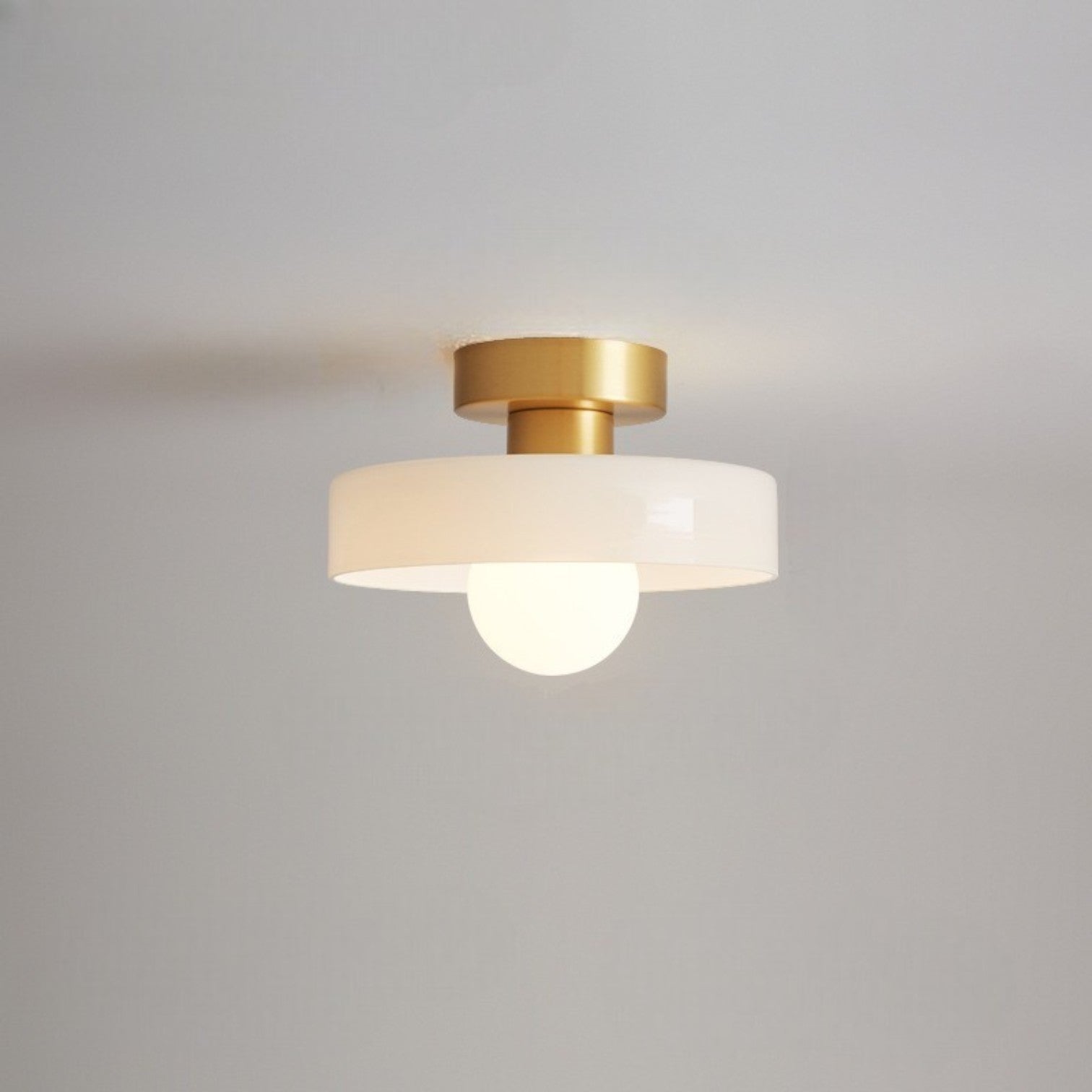 Lampada da soffitto Bauhaus in vetro design moderno