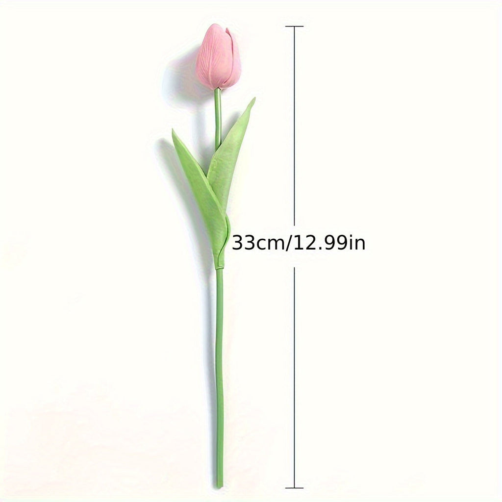 Set di 15 Tulipani Artistici Realistici – Perfetti per Matrimoni, Feste e Decorazioni per la Casa