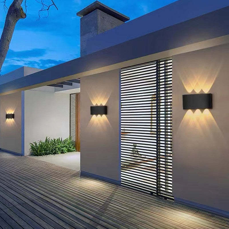 Luce da Parete LED in Alluminio Impermeabile per Esterni