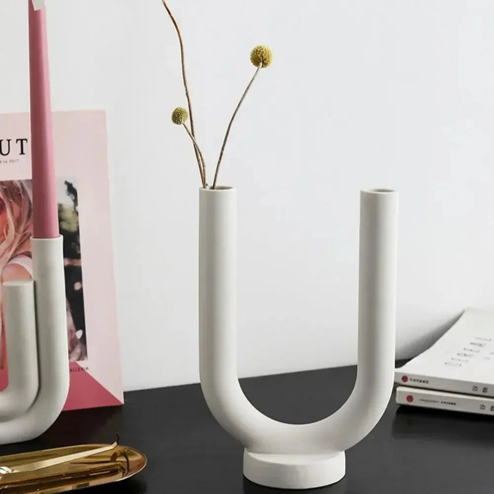 Portacandele e Vaso Athena
