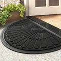 Tappeto in gomma sostenibile - Design semicircolare per esterni e interni