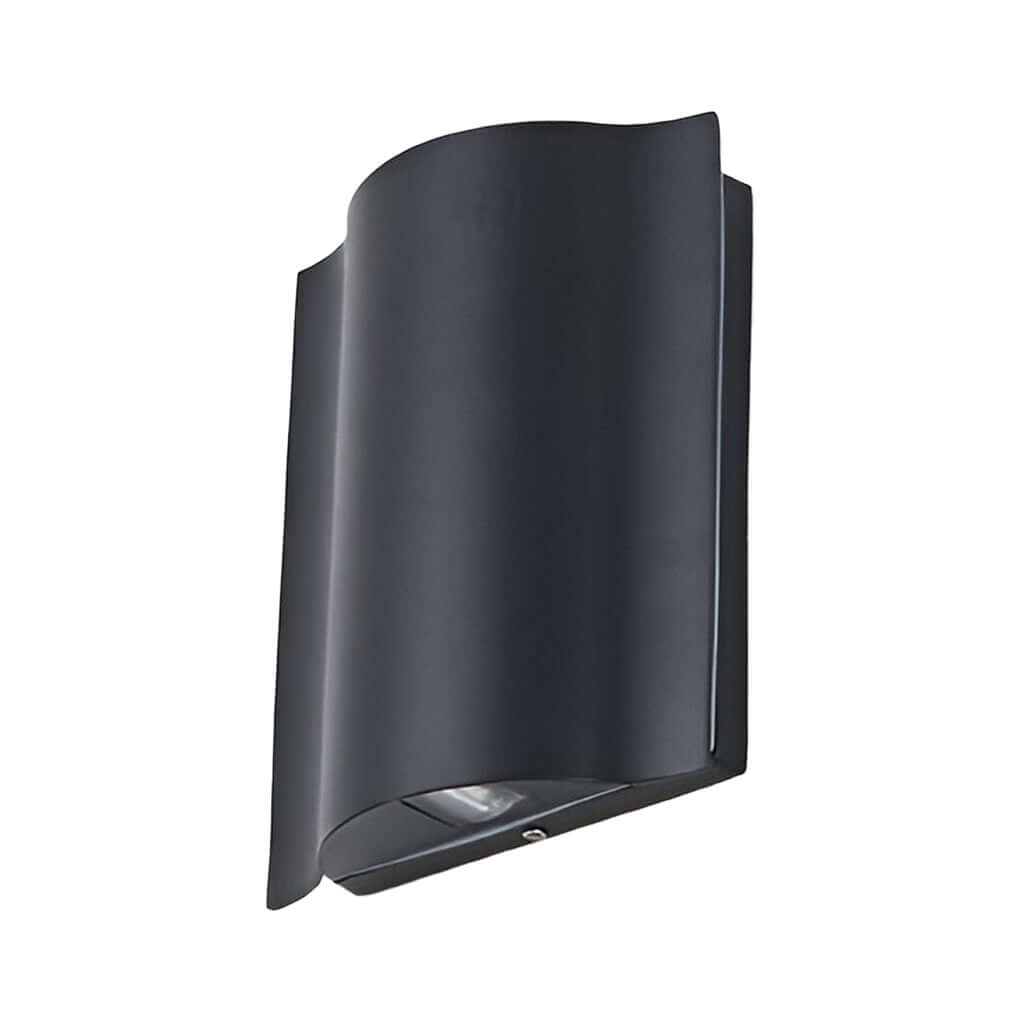 Tovex | Applique da Esterno Up Down, Design a Onde, Alluminio pressofuso, Classe IP54