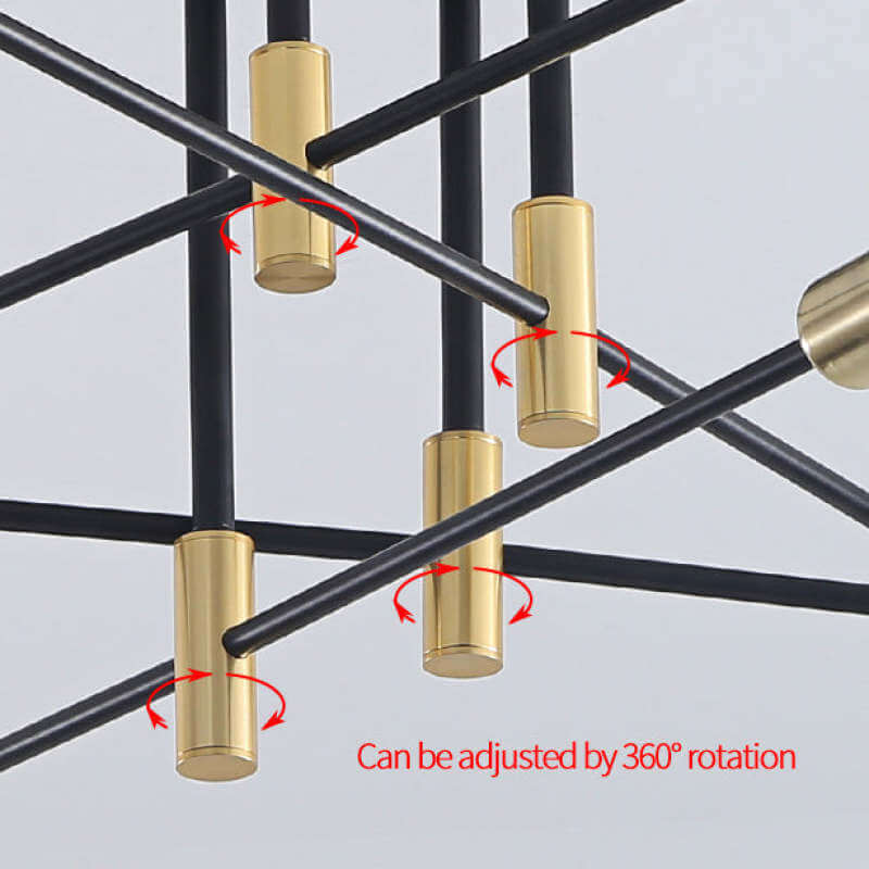 Moderna Lampada da Soffitto a LED per Case Contemporanee