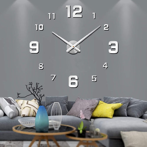 ArtisticTick Black Quartz Statement Wall Clock