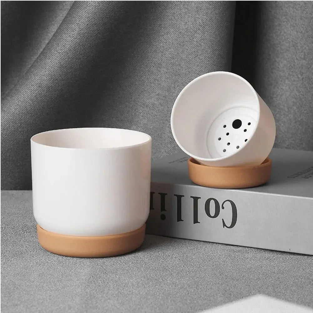 BOTANICAIR – Vaso Fiorito Intelligente Autoinnaffiante per Piante da Interno e Ufficio