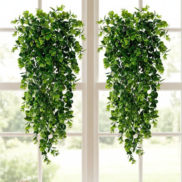 BOTANILUX – Eucalipto Finto Appeso Resistente ai UV Decorazione per la Casa