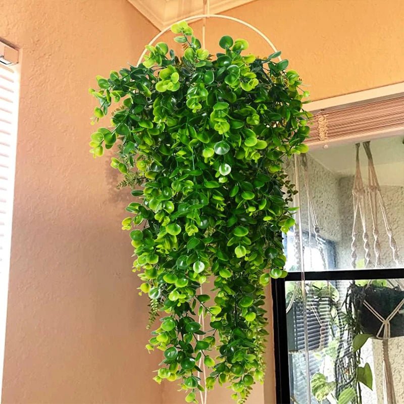 BOTANILUX – Eucalipto Finto Appeso Resistente ai UV Decorazione per la Casa