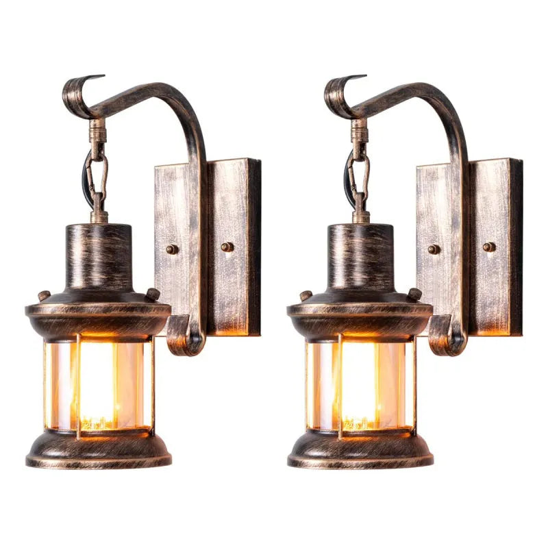 Vintage Industrial Wall Sconce Lamp, Bronze