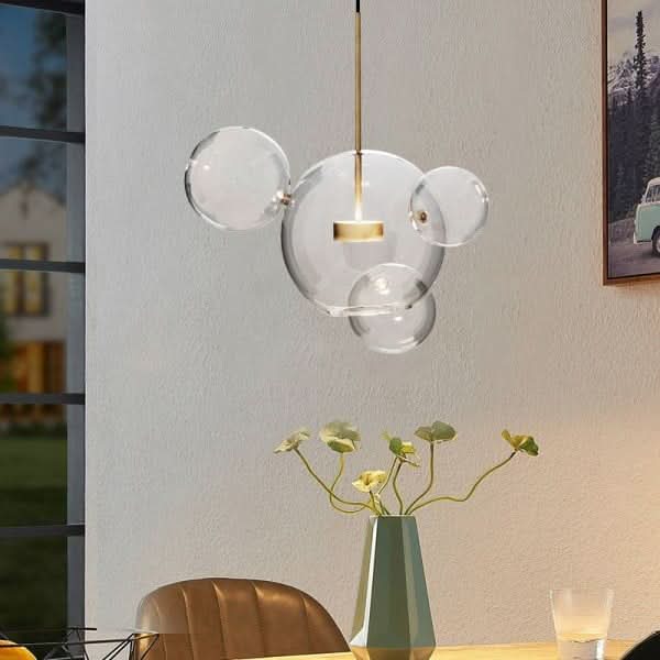 Lampada a sospensione LED Bubble Ball Moderna