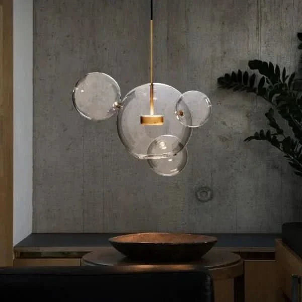 Lampada a sospensione LED Bubble Ball Moderna