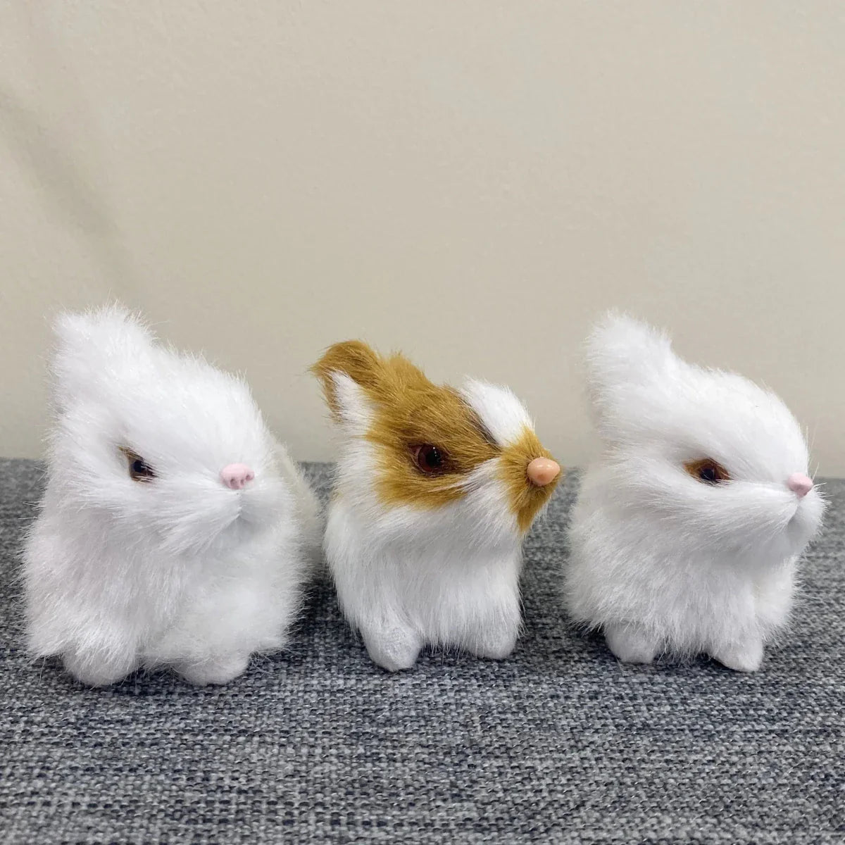 BUNNIVA – Set di sculture d'arte del Coniglio di Pasqua per un elegante arredamento domestico