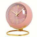 Buzzley – Orologio Alarm Analogico Retro con Movimento Silenzioso