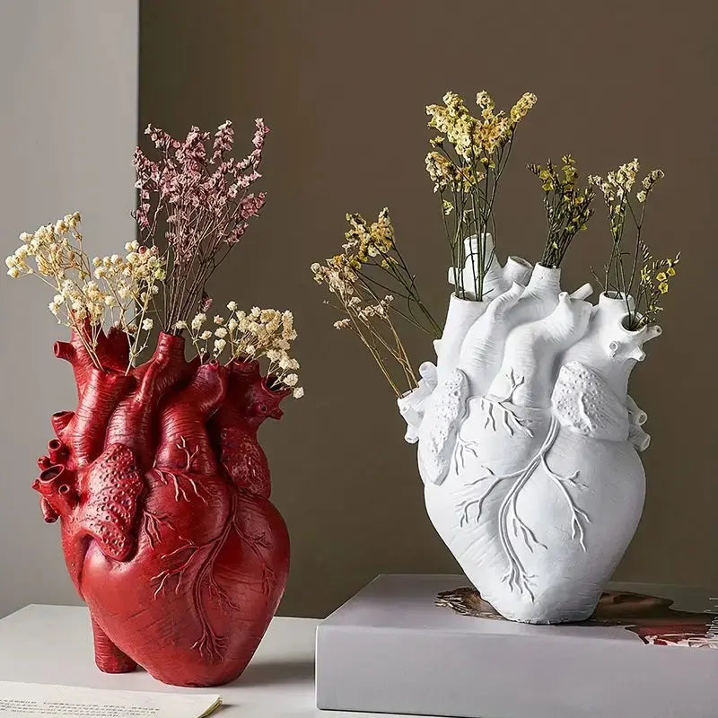 HeartGlow - Vaso a Cuore in Ceramica