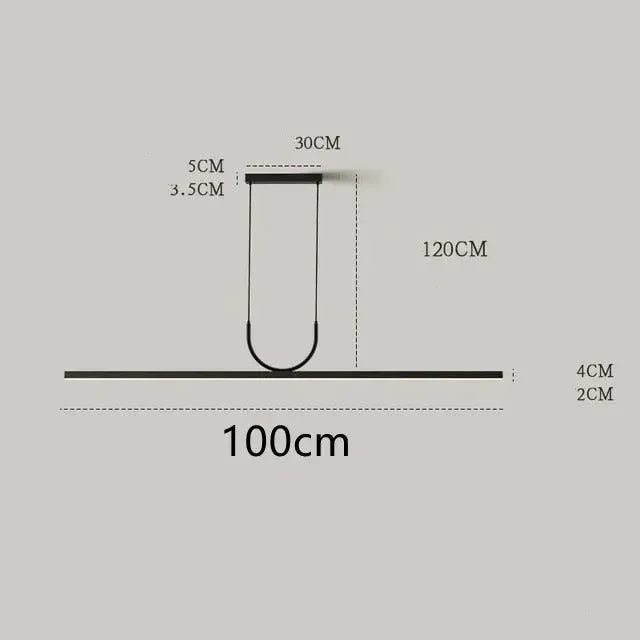 Monique Linear Pendant