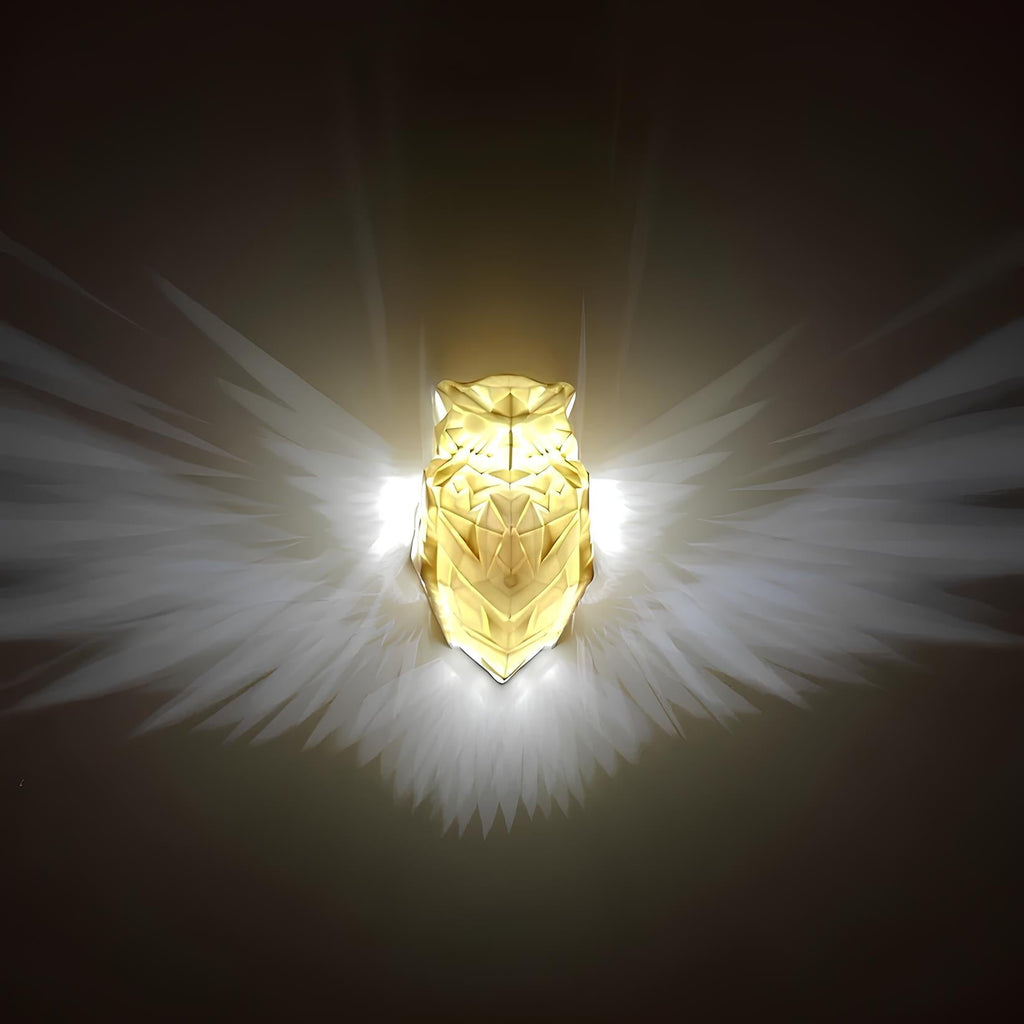 Applique con Ali Illuminata - LumaWings