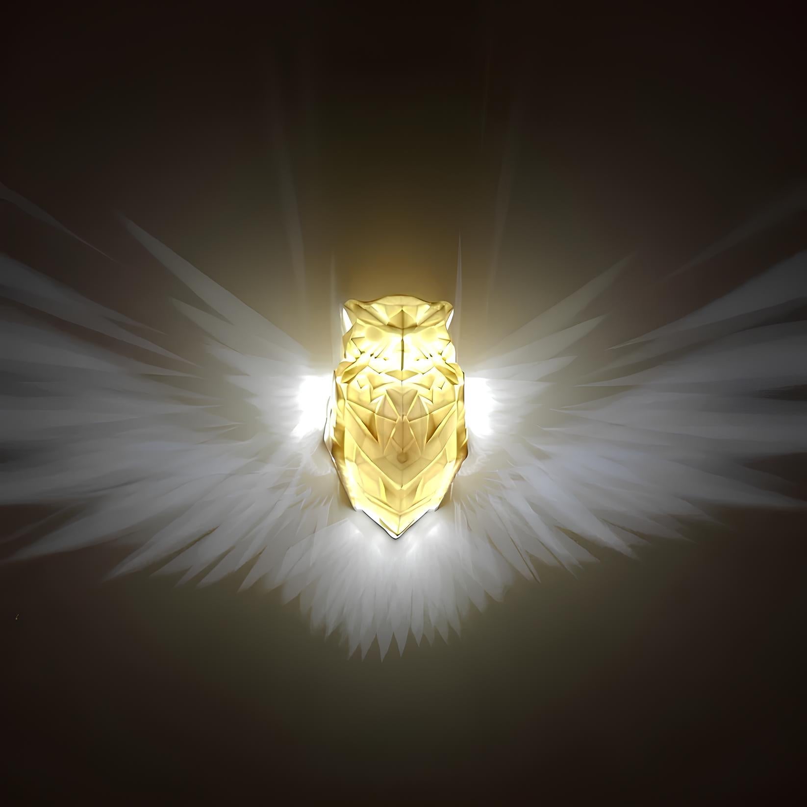 Applique con Ali Illuminata - LumaWings